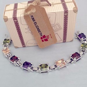 Multi Color CZ’s Bracelet